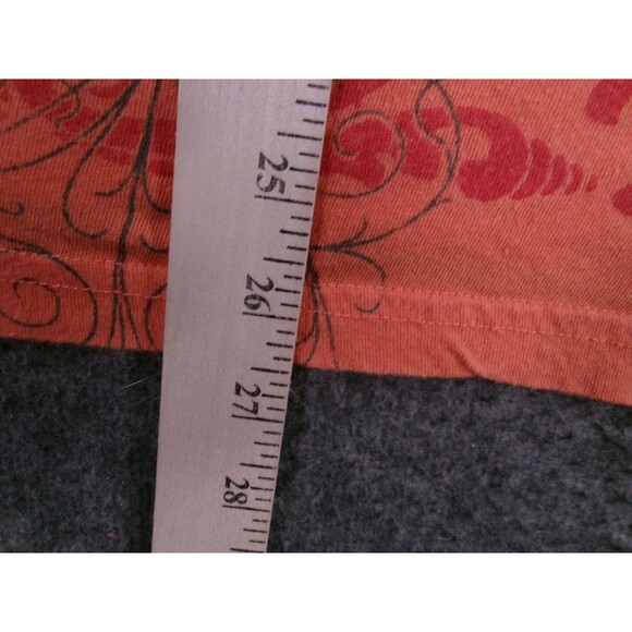 Twisted Courtesy Top Women XXL Orange Medallion Causal Boho Causal Beachy Resort - Picture 6 of 9